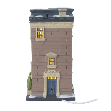 Department 56 Christmas in the City 89 West 56th Street Lit Building