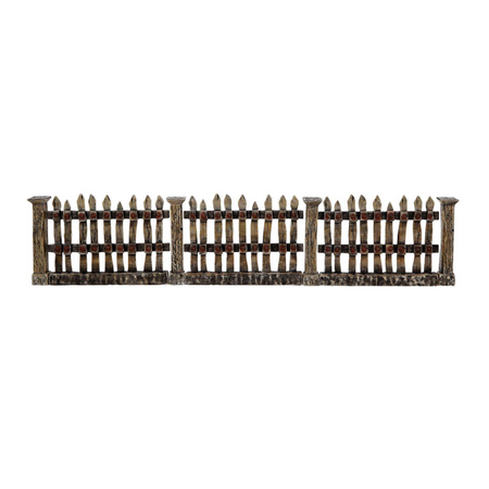 Department 56 Village Cross Product Village Line Fence Set of 7 Accessory