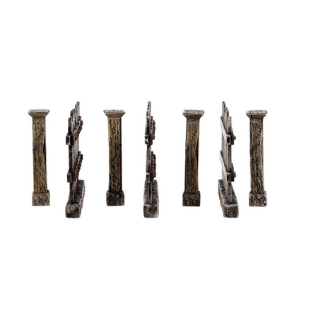 Department 56 Village Cross Product Village Line Fence Set of 7 Accessory