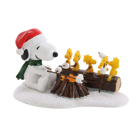 Department 56 Peanuts Village Campfire Buddies Accessory