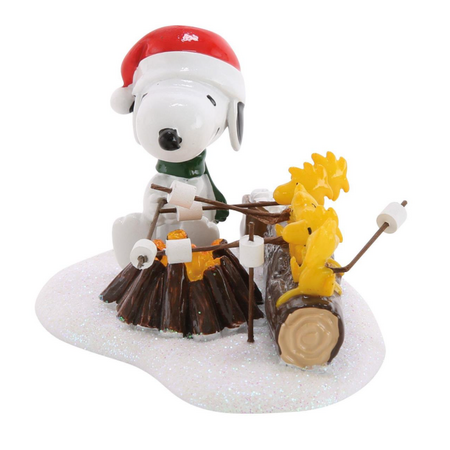 Department 56 Peanuts Village Campfire Buddies Accessory