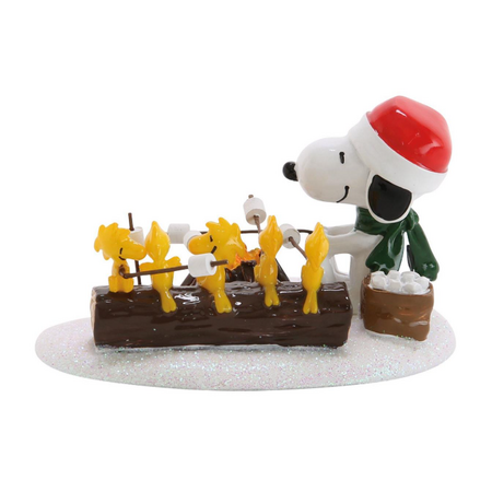 Department 56 Peanuts Village Campfire Buddies Accessory
