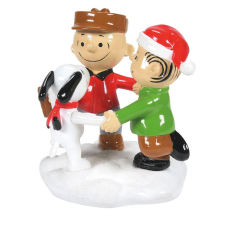 Department 56 Peanuts Village Trio of Besties Accessory