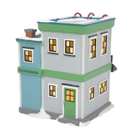 Department 56 Peanuts Village Chuck's Sporting Goods Building