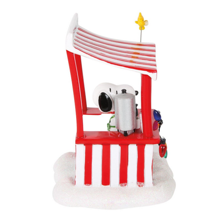 Department 56 Peanuts Village Snoopy's Cocoa Stand Accessory