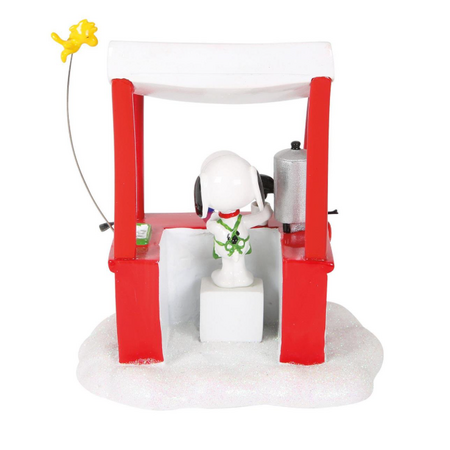 Department 56 Peanuts Village Snoopy's Cocoa Stand Accessory