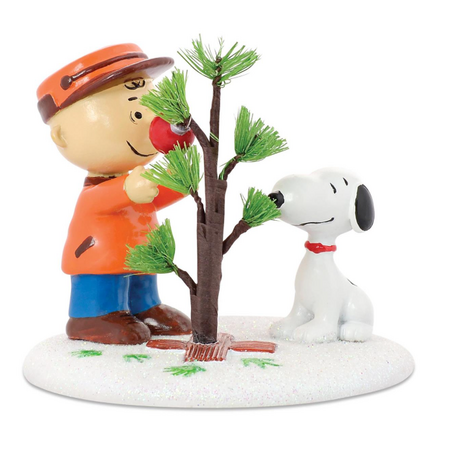 Department 56 Peanuts Village The Perfect Tree Accessory