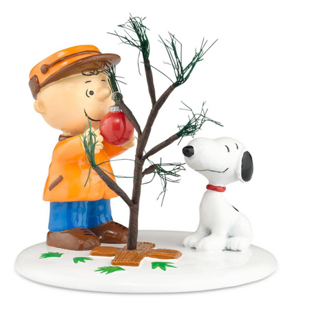 Department 56 Peanuts Village The Perfect Tree Accessory