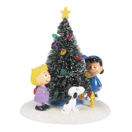 Department 56 Peanuts Village O'Christmas Tree Accessory