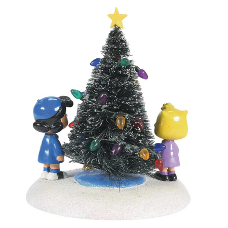 Department 56 Peanuts Village O'Christmas Tree Accessory