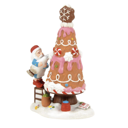 Department 56 North Pole Piping the Tree Accessory