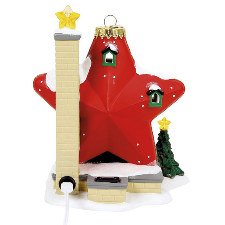 Department 56 North Pole Sparkle Star House Lit Building