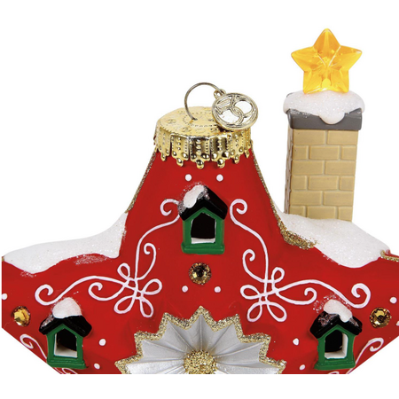 Department 56 North Pole Sparkle Star House Lit Building