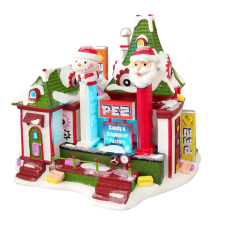 Department 56 North Pole Imperial Palace of Pez Lit Building