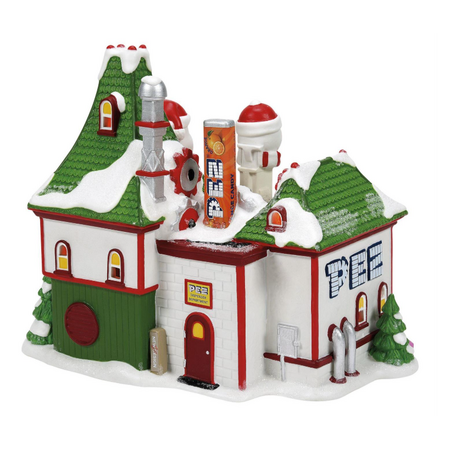 Department 56 North Pole Imperial Palace of Pez Lit Building