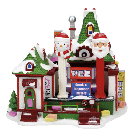 Department 56 North Pole Imperial Palace of Pez Lit Building