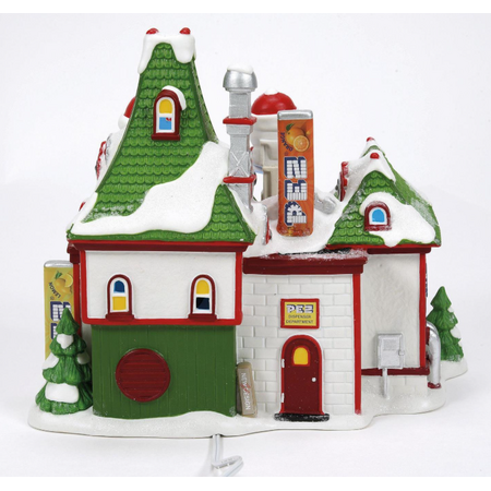 Department 56 North Pole Imperial Palace of Pez Lit Building