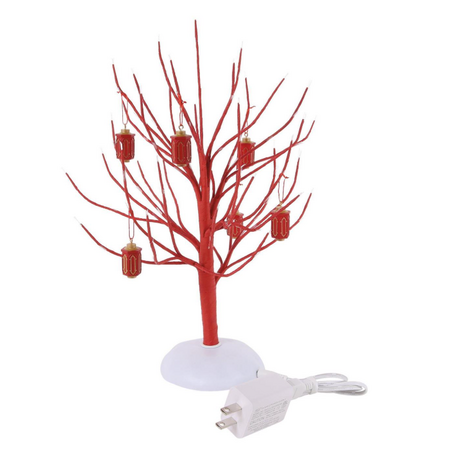 Department 56 Village Cross Product Lucky Twinkle Branch Tree Accessory