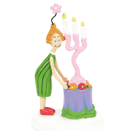 Department 56 Grinch Village Auntie Who Sets a Centerpiece Accessory