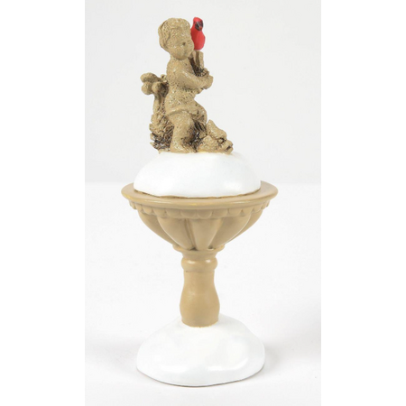 Department 56 Village Cross Product Cardinal Christmas Fountain Accessory