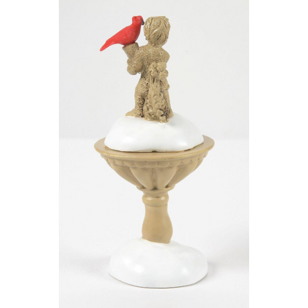 Department 56 Village Cross Product Cardinal Christmas Fountain Accessory