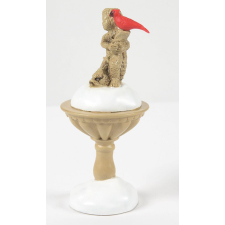Department 56 Village Cross Product Cardinal Christmas Fountain Accessory