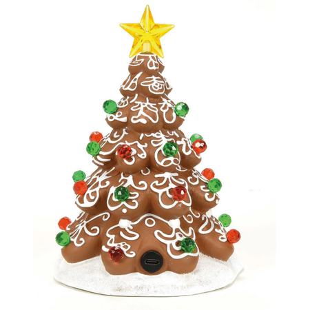 Department 56 Village Cross Product Iced in Time for Santa Tree Accessory