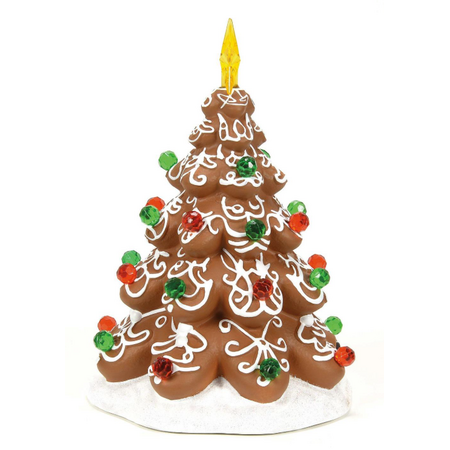 Department 56 Village Cross Product Iced in Time for Santa Tree Accessory