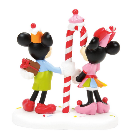 Disney Village Mickey & Minnie Share Treat Accessory
