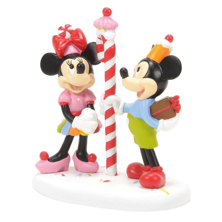 Disney Village Mickey & Minnie Share Treat Accessory
