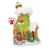 Department 56 Grinch Village Santy Suit Shoppe Lit Building