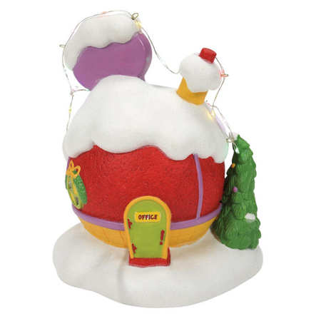 Department 56 Grinch Village Who-Electric Christmas Light Repair Lit Building