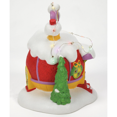 Department 56 Grinch Village Who-Electric Christmas Light Repair Lit Building