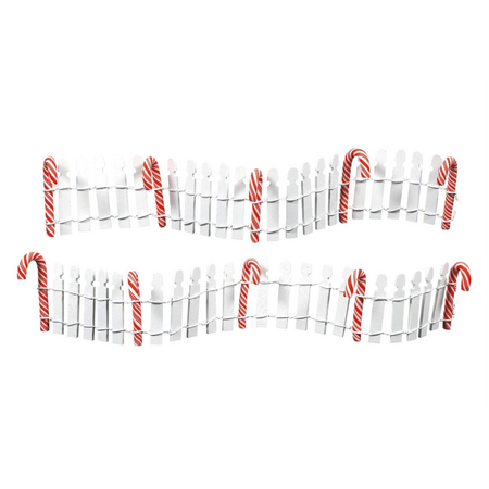 Department 56 Village Cross Product Delicious Candycane Fence Accessory
