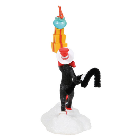 Department 56 Grinch Village Cat in the Hat Looking Dapper! Accessory