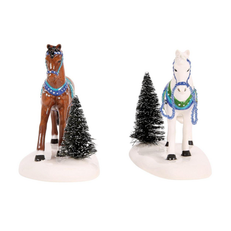 Department 56 Village Cross Product Holiday Trotters Accessory