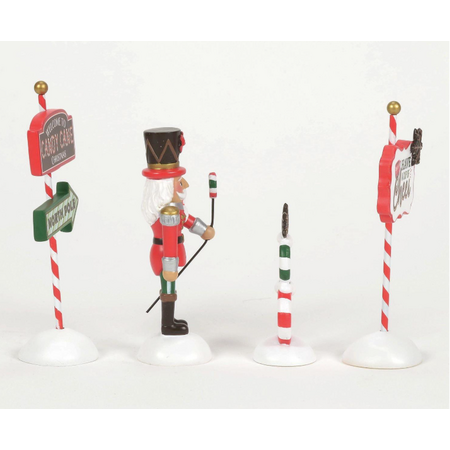 Department 56 Village Cross Product Peppermint Panache Accessory