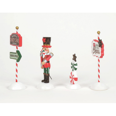 Department 56 Village Cross Product Peppermint Panache Accessory