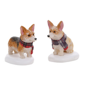 Department 56 Village Cross Product Highland Corgis Accessory