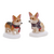 Department 56 Village Cross Product Highland Corgis Accessory