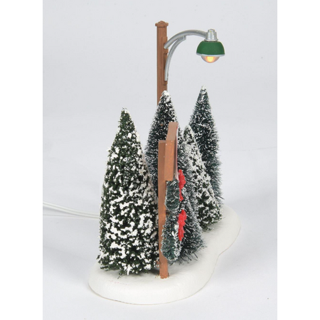 Department 56 Village Cross Product Lit Christmas Tree Lot Accessory