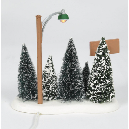 Department 56 Village Cross Product Lit Christmas Tree Lot Accessory