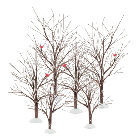 Department 56 Village Cross Product Bare Branch Tree Accessory