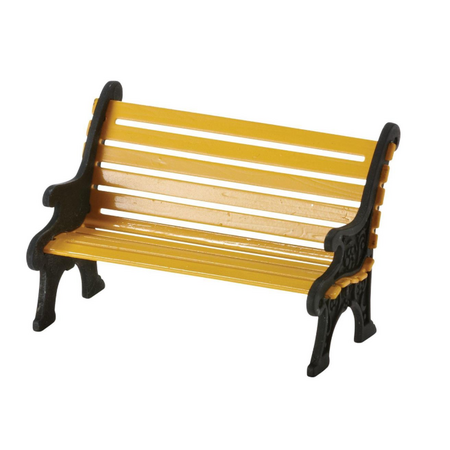 Department 56 Village Cross Product City Wrought Iron Park Bench Accessory