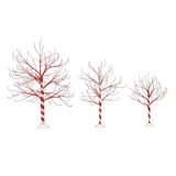 Department 56 Village Cross Product Peppermint Twist Trees Accessory
