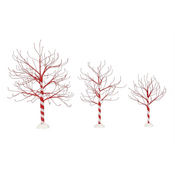 Department 56 Village Cross Product Peppermint Twist Trees Accessory