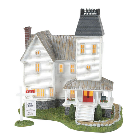 Department 56 Hot Properties Village Beetlejuice House Lit Building