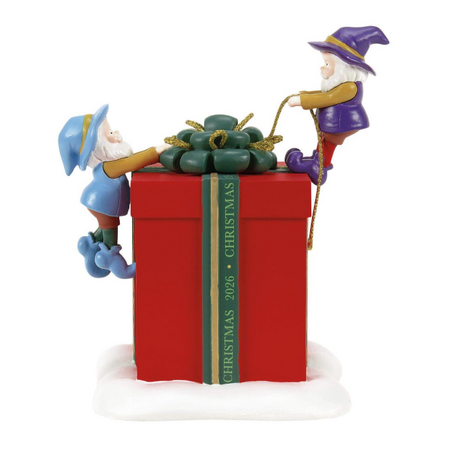 Department 56 North Pole 50th All Wrapped Up 2026 Accessory