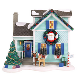 Department 56 Snow Village Rudolph House Lit Building
