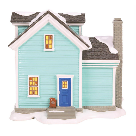 Department 56 Snow Village Rudolph House Lit Building